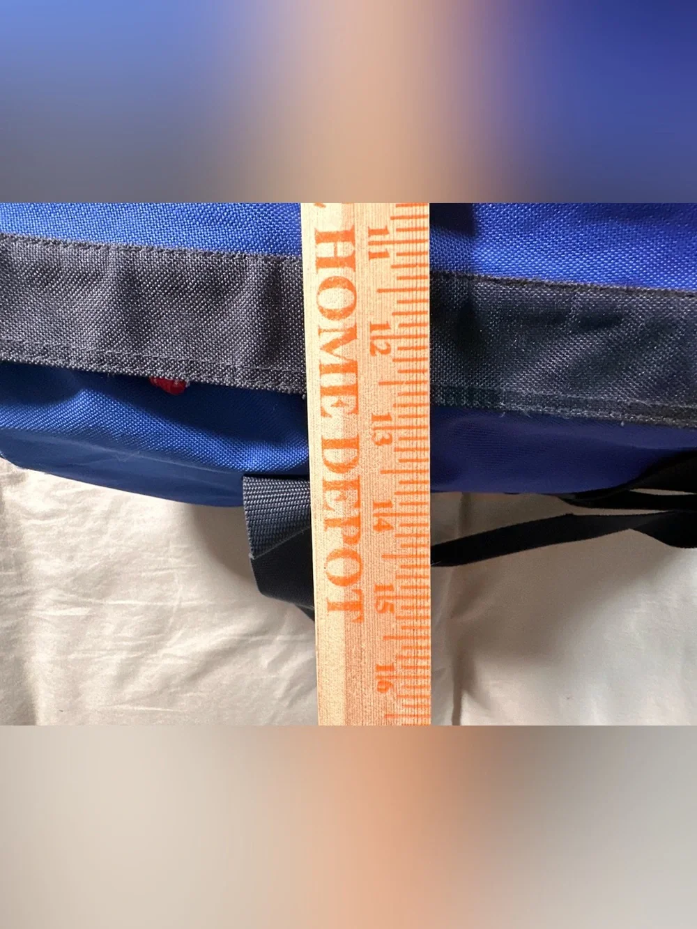 Polo Sport Cylinder Retro Y2K Blue Duffle Bag 2000s Gym Travel Bag Vintage 90s